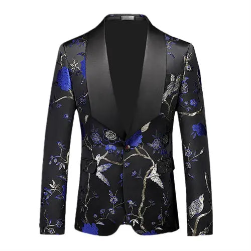2026 New Men's Dark Brown Suit Jacket, Wedding Business Dress Coat, Slim Blazers, Costume, Asian Size, M-5XL, 6XL