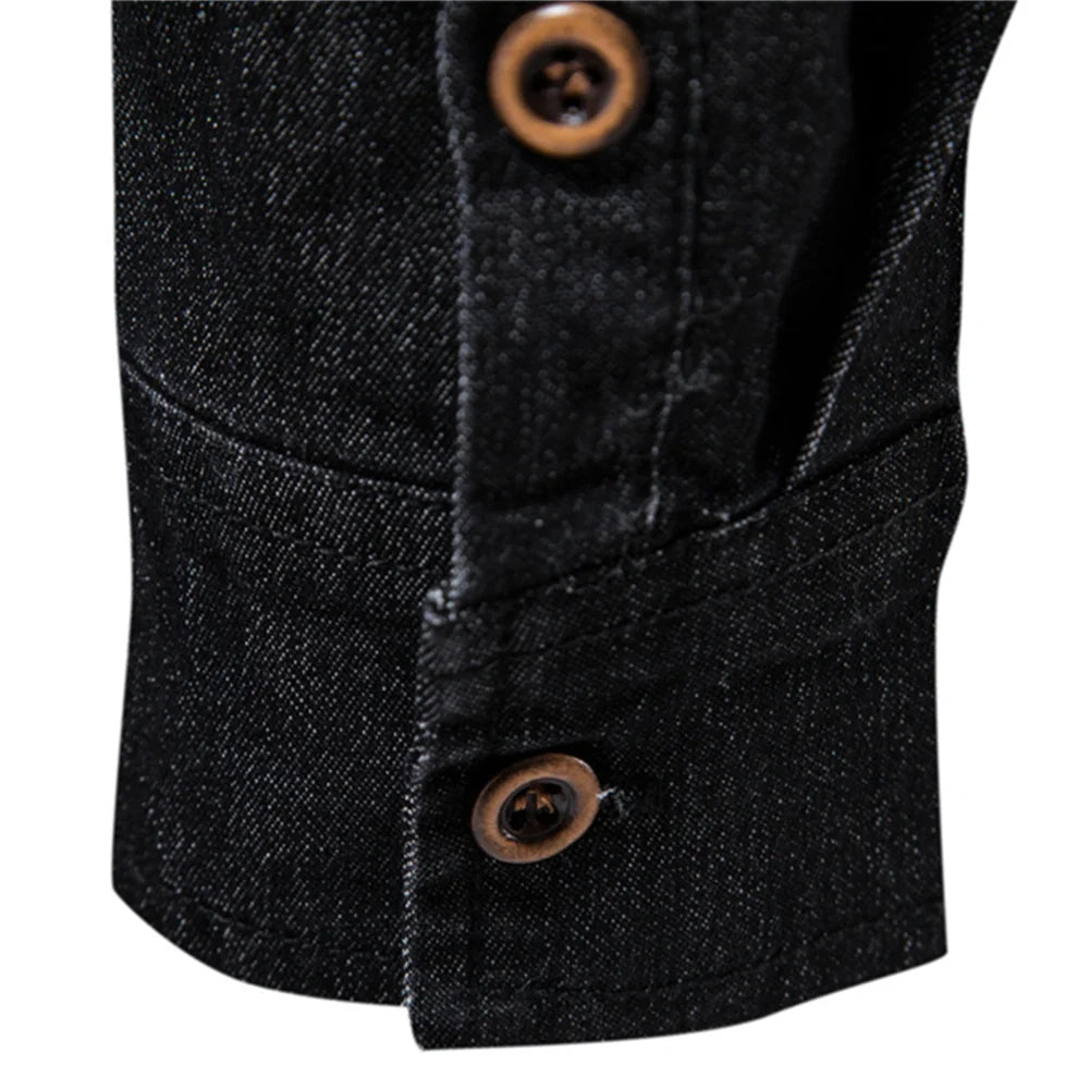Men's Cotton Denim Shirt