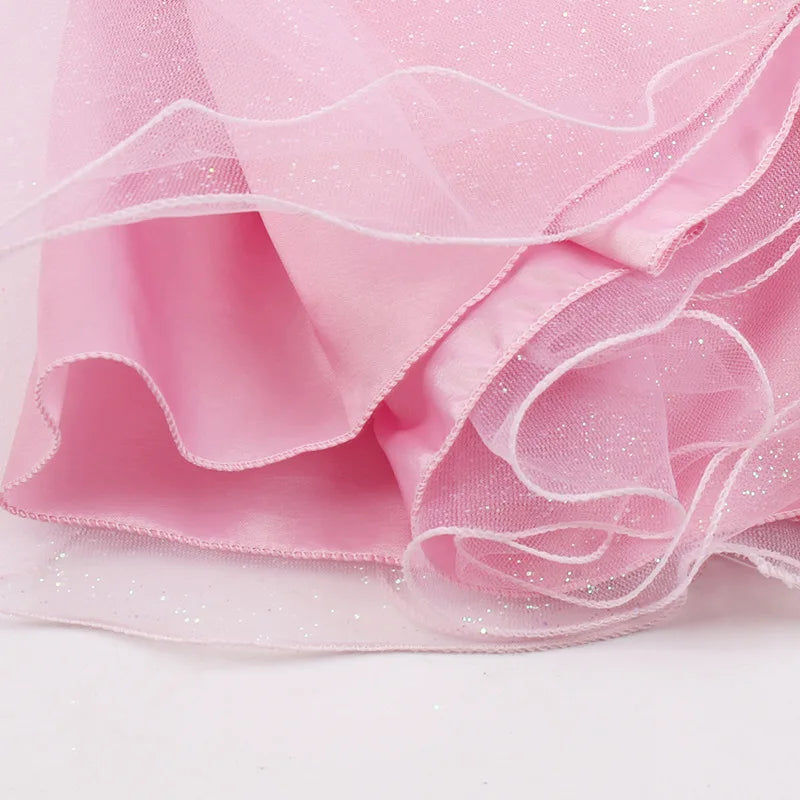 Infant baby Princess 2026 Festive dress for girl formal birthday Pageant carnival Dress elegant Girls Gown Eid Baptism Dress