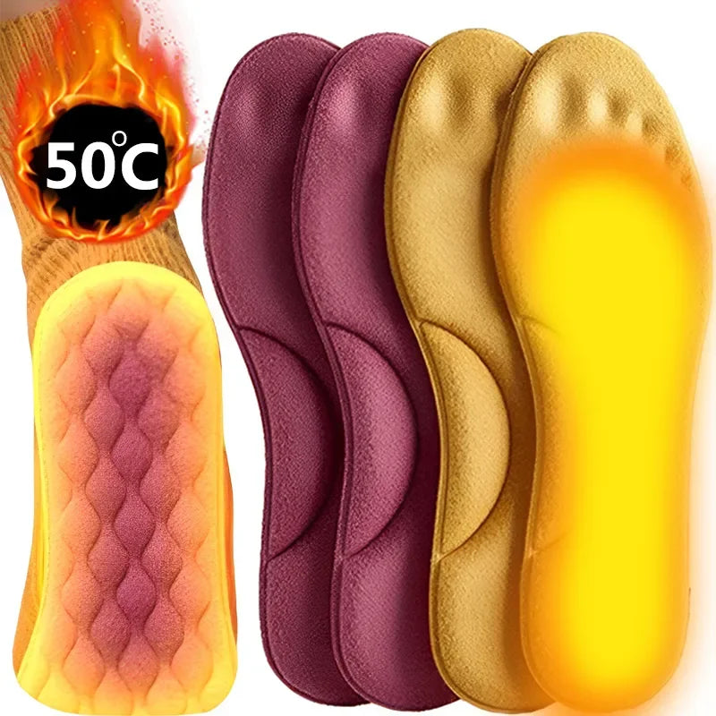 Ultra-Soft Latex Insoles – 4D Arch Support & Cushioning for Running & Walking Shoes