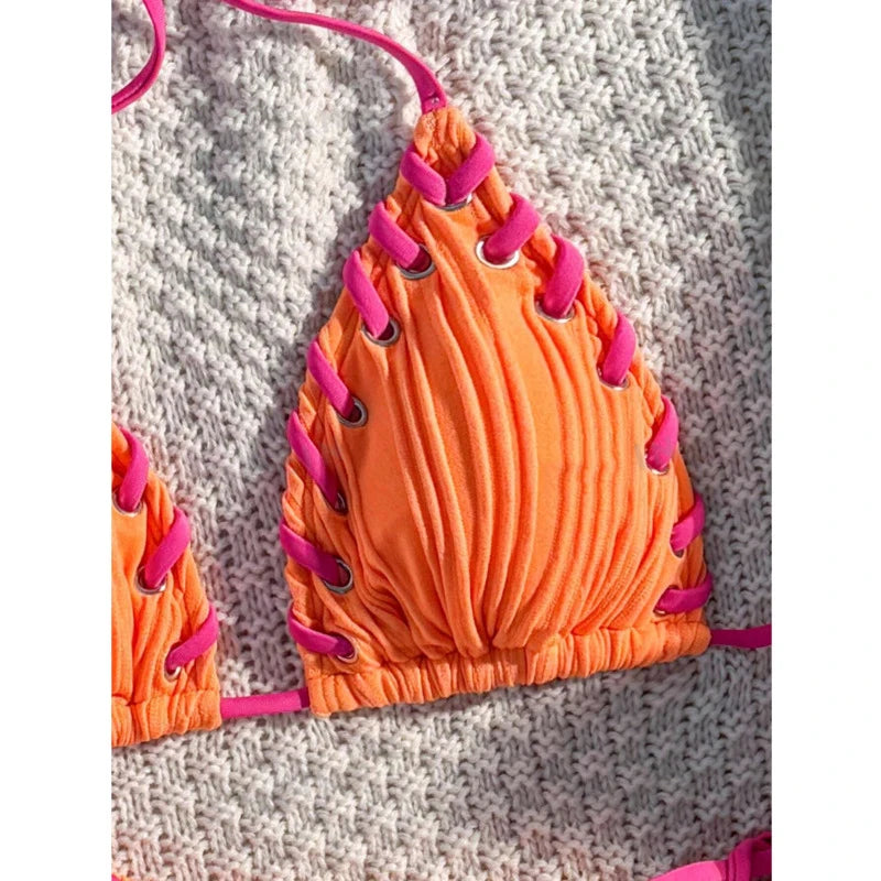 Sexy Bikinis 2026 Women's Swimwear Female Swimsuit For Swimming Wear Bathing Suits Brazilian Bikini Set Beachwear Pool Bather