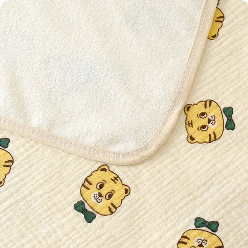 Waterproof Baby Changing Mat – Washable Cartoon Bed Protector (50×70cm)
