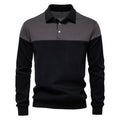 AIOPESON New Spring Men's Color-Block Cotton Blend  Hoodies for Business Casual Style Long Sleeve Sweatshirt