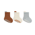 Kids Cotton Socks 3-Pack | Cute Breathable Non-Slip Baby & Toddler Socks