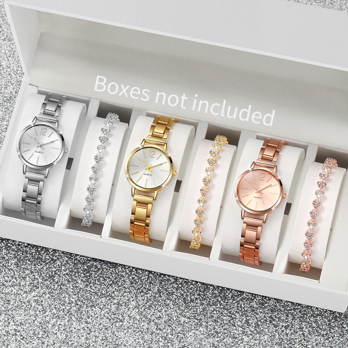 Women's Watch & Bracelet Set