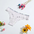 Women's Cotton Lace G-String Thong | Low-Rise Sexy Underwear | 8 Colors | M–XL