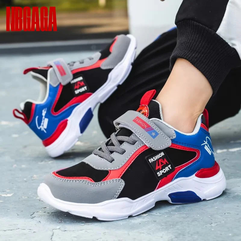 Children Running Shoes Boys Basketball Sneakers Kids Shoes Outdoor Comfortable Sports Tennis Shoes
