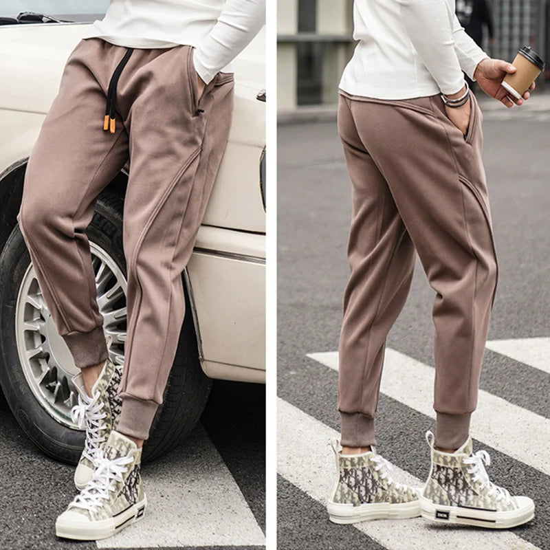 Men's Cotton Cargo Sport Pants – Jogger Sweatpants for Gym & Streetwear