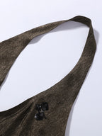Women's Lace-Detail V-Neck Top