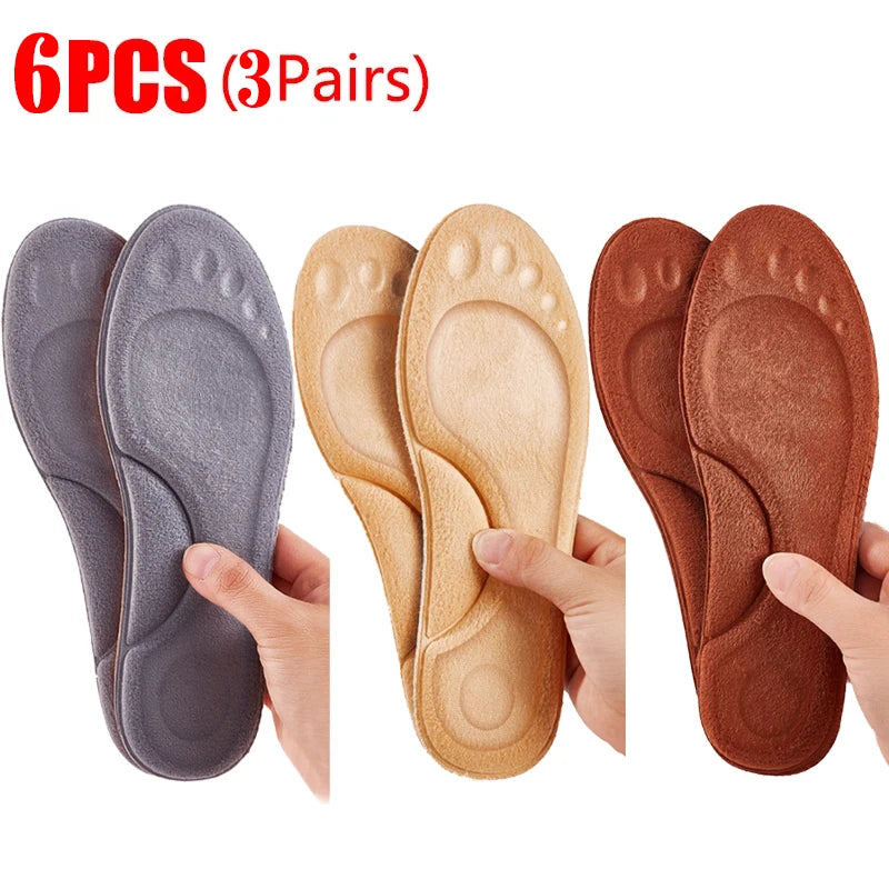 4D Arch Support Insoles – Ultra-Soft Latex Cushioning