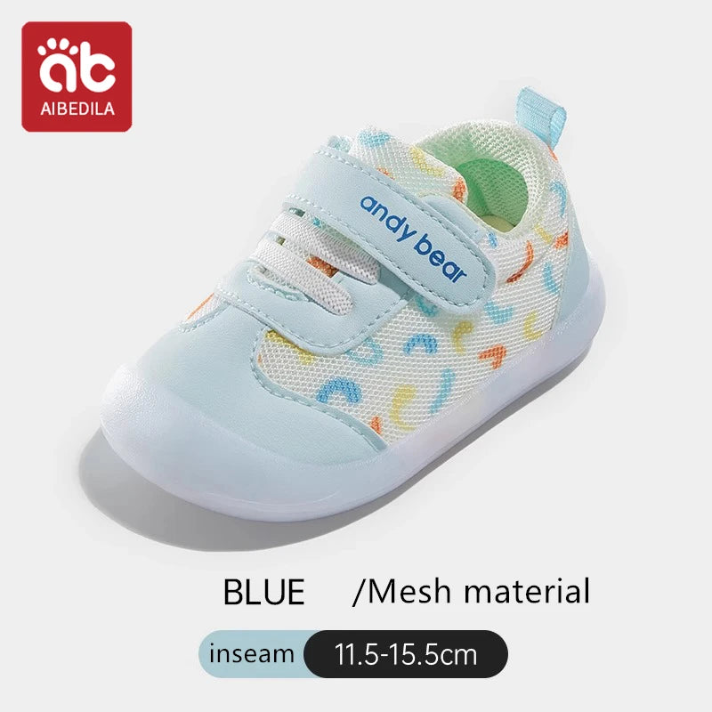 AIBEDILA Baby Shoes Soft Breathable Toddler Sneakers Infant Shoes Baby Boy Girl Casual Sport Shoes Outdoor Walking Shoes