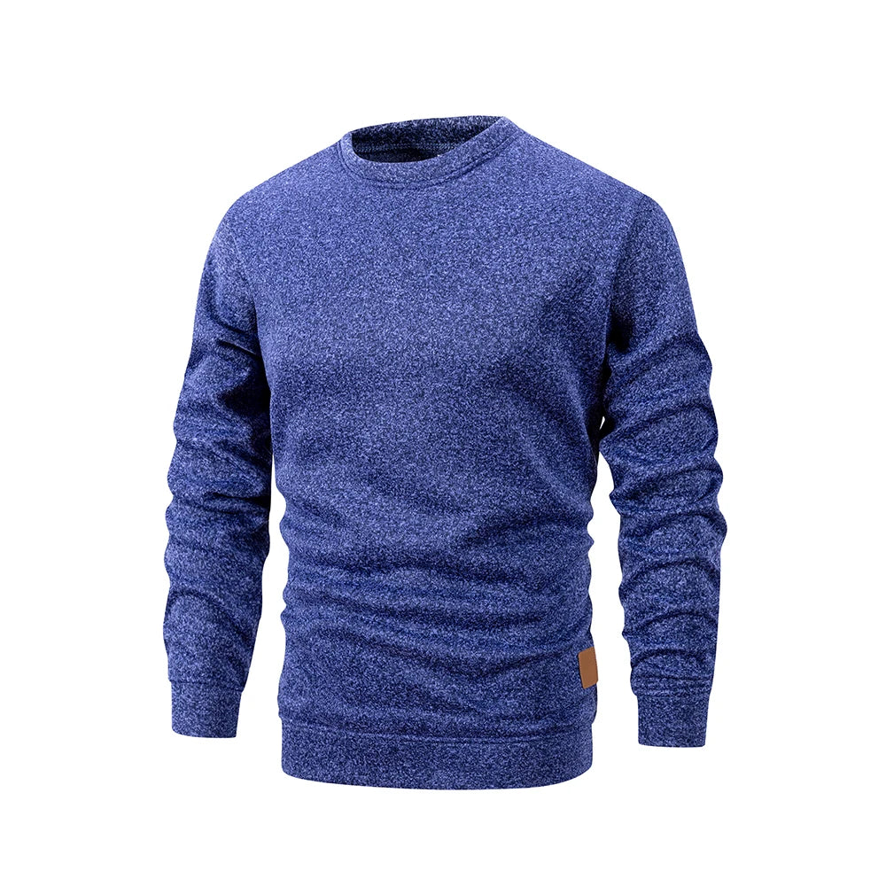 Men's Casual Knit Vest – O-Neck Sleeveless Pullover for Spring & Fall