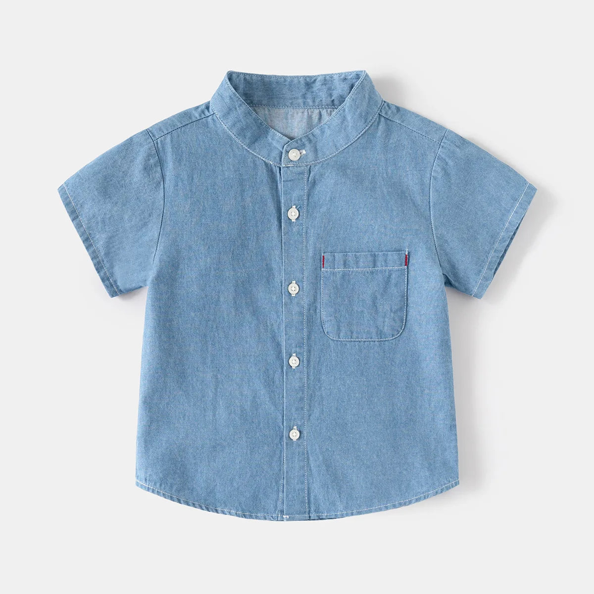 Boys Denim Shirts Fashion Toddler Kids Jeans Tops Children's Clothing Summer