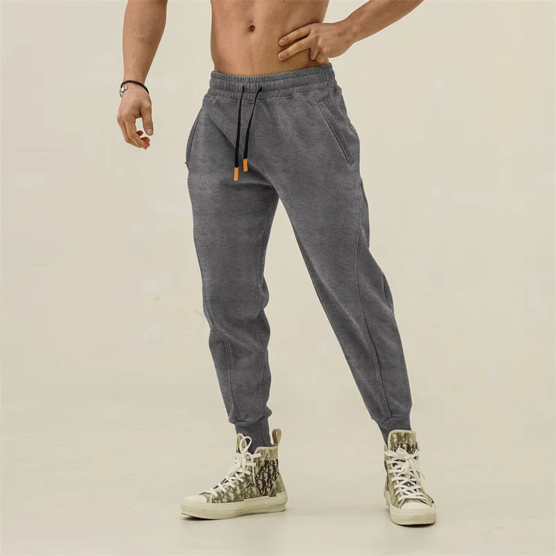 Men's Cotton Cargo Sport Pants – Jogger Sweatpants for Gym & Streetwear