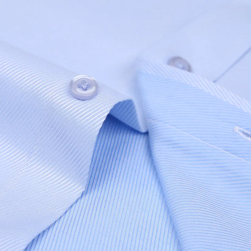 Men's French Cuff Formal Shirt — Wedding & Business Wear