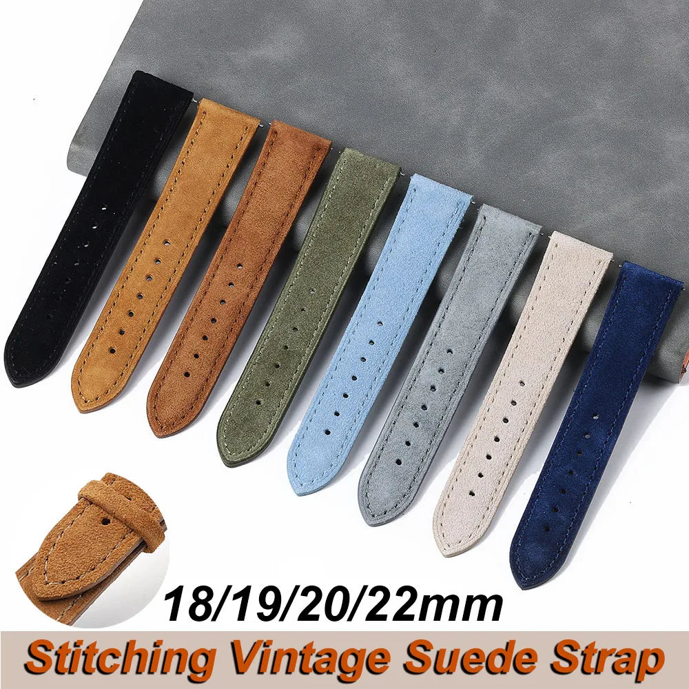Leather Quick-Release Watch Strap