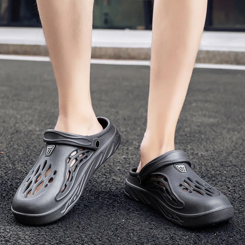 Men's EVA Clog Sandals — Waterproof Slip-On Outdoor Shoes