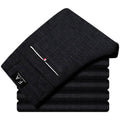 Men's Slim Fit Cotton Casual Pants – Korean Style
