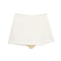 MUJER 2025 Asymmetric Skort for Women Black High Waist Mini Skirt Women Summer Bermuda Shorts Woman Fitness Skirt Shorts Women