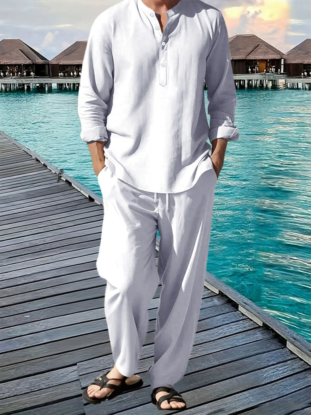 Men's Shirt & Pants Set