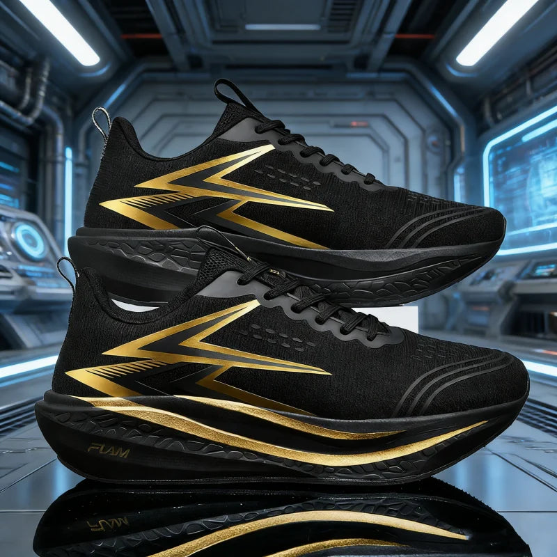 HOT Running Shoes Carbon Board Speciality Marathon Men Sports Breathable Lightweight Women Comfortable Athletic Nonskid Sneakers