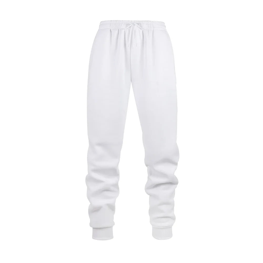 Mens Jogging Pants Sports Pants Fitness Running Trousers Solid Color Sweatpants Easy to Match Home Pants