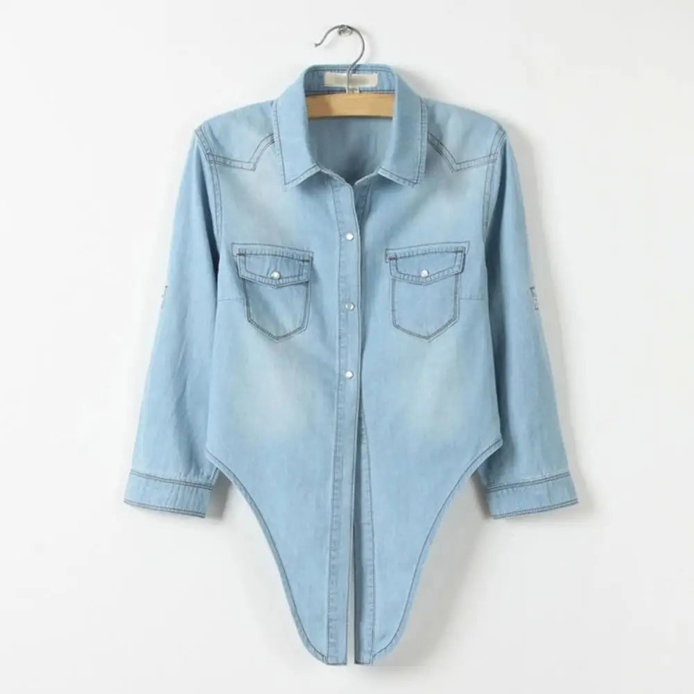 Women's Cropped Lace-Up Denim Jacket – Single-Breasted Tie Knot Jean Cardigan Coat