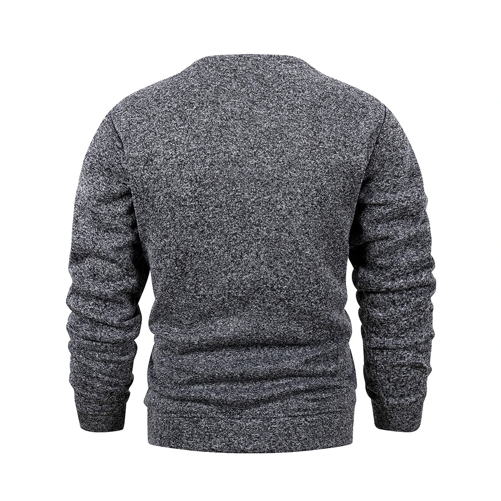 Men's Casual Knit Vest – O-Neck Sleeveless Pullover for Spring & Fall