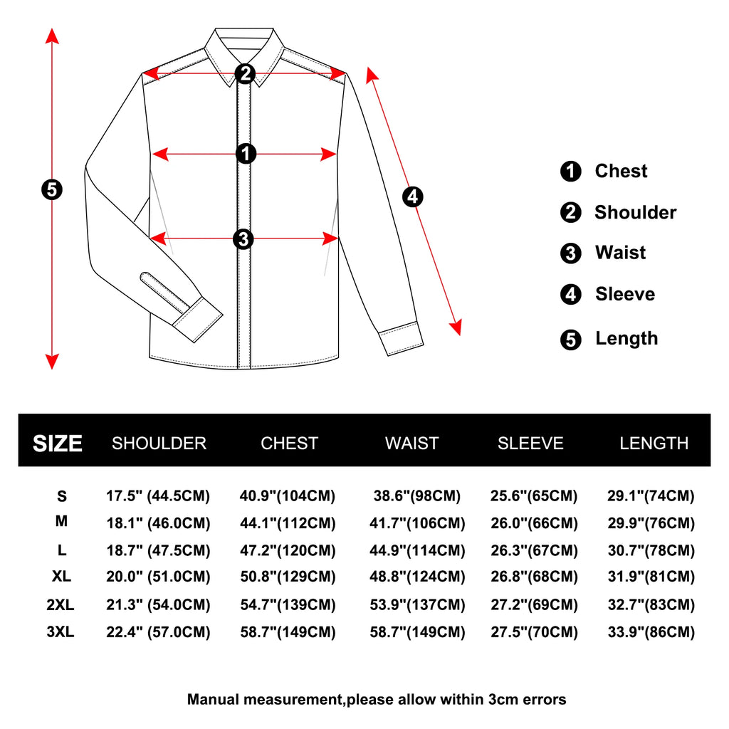 Men's Polyester Cotton Solid Black Shirts Long Sleeve Blue Paisley Patchwork Social Casual Dress Shirt Elegant Men Clothing