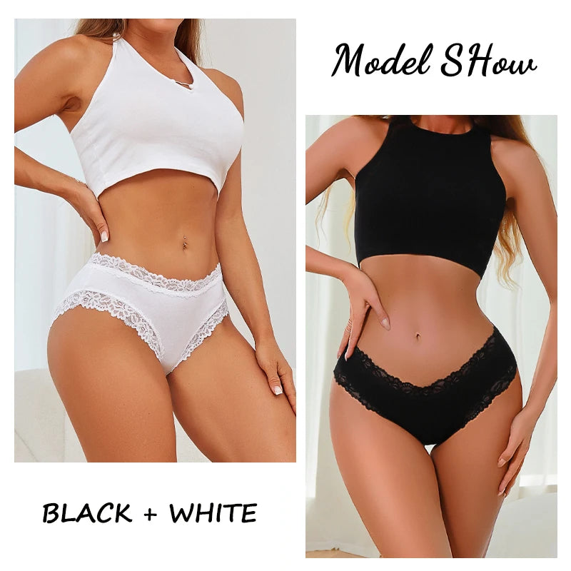 Women's Cotton Seamless Briefs – 3-Pack