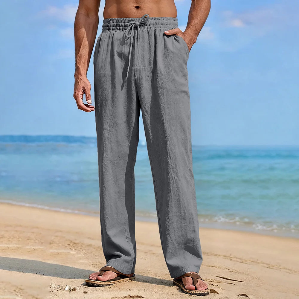 Men's Cotton-Linen Pants