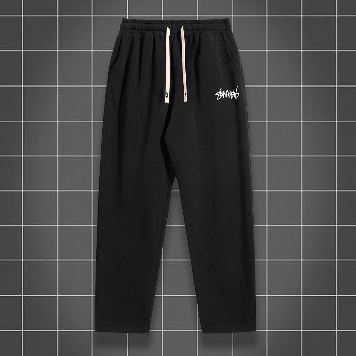 Men's Straight Leg Jogger Pants – Casual Sports & Gym