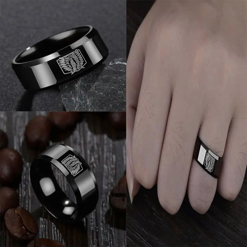Wings of Freedom Anime Ring
