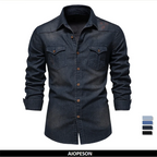 Men's Cotton Denim Shirt