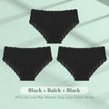 Women's Cotton Seamless Briefs – 3-Pack