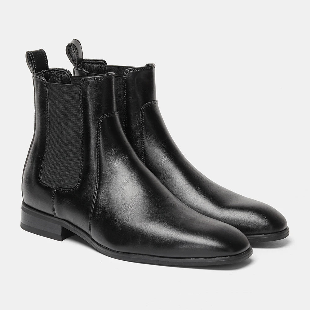 Men’s Square-Toe Chelsea Boots