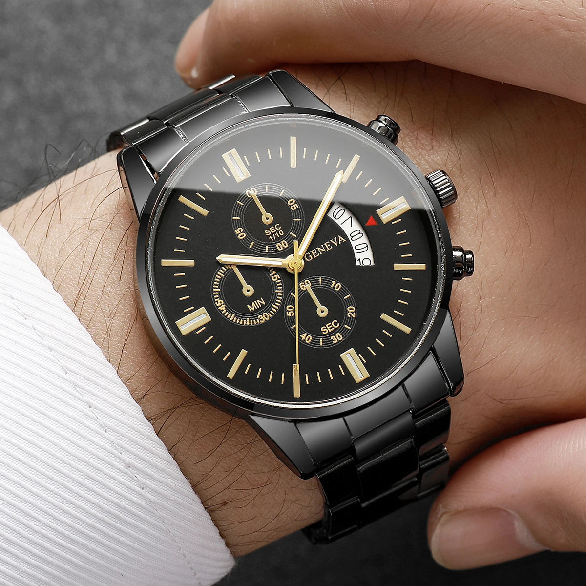 Men's Luxury Business Quartz Watch | Fashion Calendar Wristwatch
