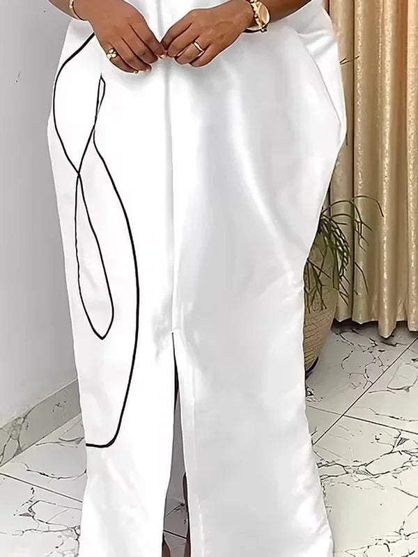 Women's Plus Size Oversize Abaya Maxi Dress – Elegant Modest Fashion for Spring & Summer