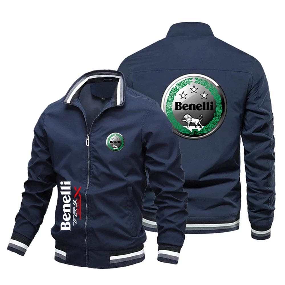 Men's Windproof Brand Logo Jacket – Harajuku Outdoor Style