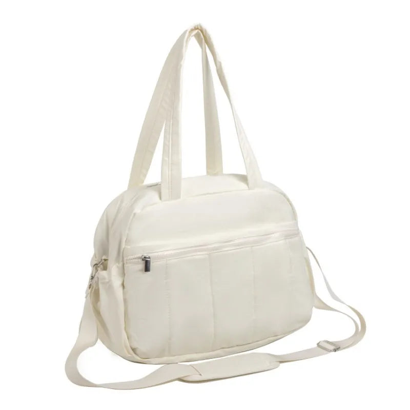 Women's Travel Duffel Bags Large-capacity Gym Bag with Wet Pocket Carry on Waterproof Weekender Handbag Toiletry Bags 2025 New