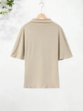 Women's Elegant Batwing Sleeve Top & Asymmetric Maxi Skirt Set – 2-Piece Chic Outfit