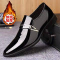 Men's Fashionable Versatile Business Classic Formal Leather Shoes Trendy Comfortable Breathable Casual Loafers Rubber Sole