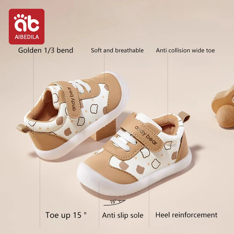 AIBEDILA Baby Shoes Soft Breathable Toddler Sneakers Infant Shoes Baby Boy Girl Casual Sport Shoes Outdoor Walking Shoes