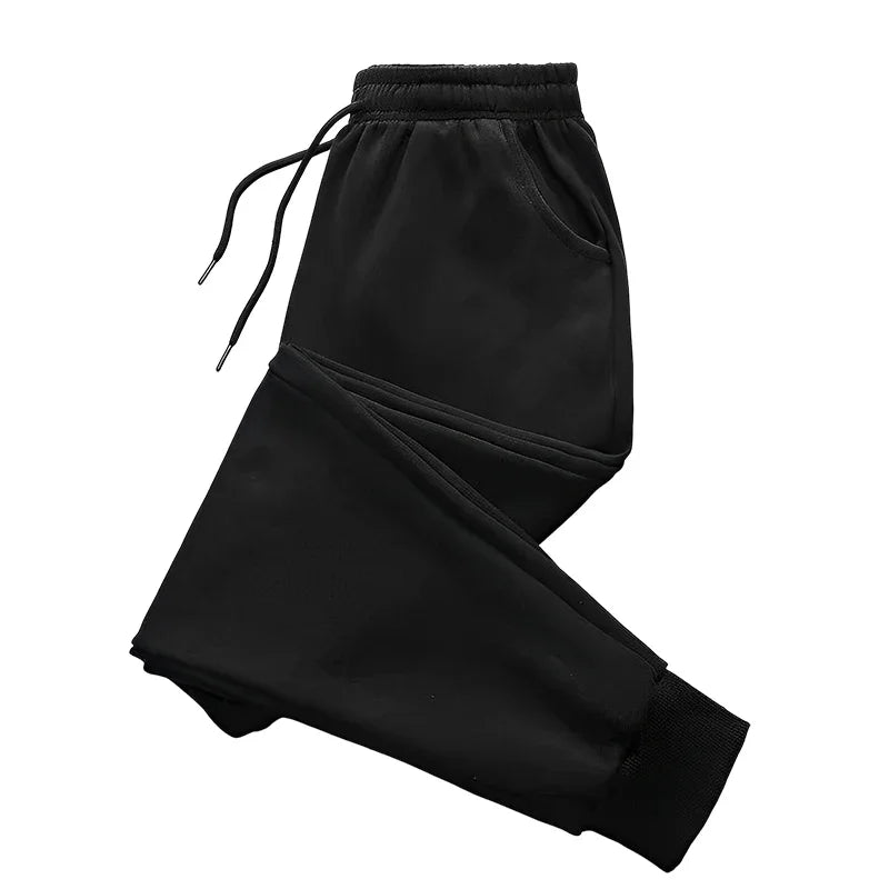 Men's Tapered Jogger Sweatpants – Drawstring Ankle Pants, All Seasons