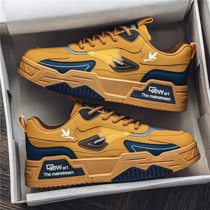 Men's Street Style Casual Sneakers – Lightweight & Versatile