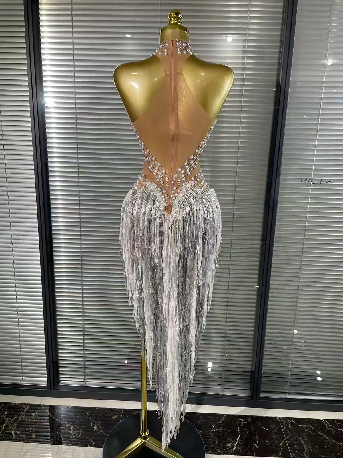 Women's Sequin Bodycon Midi Dress