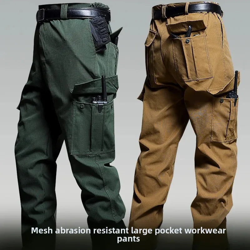 Men's Tactical Cargo Pants – Water-Resistant Multi-Pocket Outdoor Pants