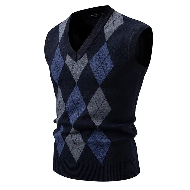 Men's Argyle Sweater Vest