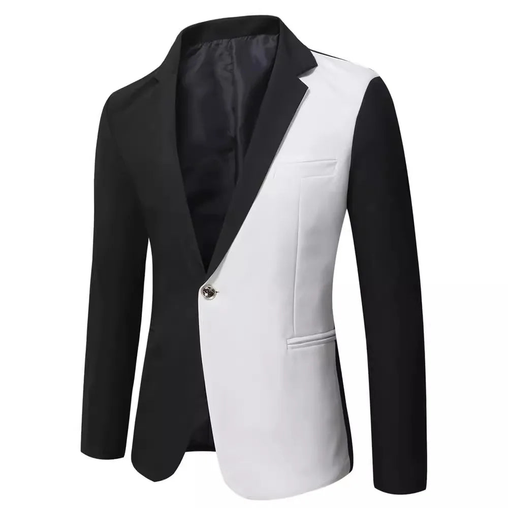 2026 Blazers Masculino Homme Slim Fit for Men's, 2026 Stylish Casual Solid Blazer, Business Wedding Party Outwear Coat Suit Top