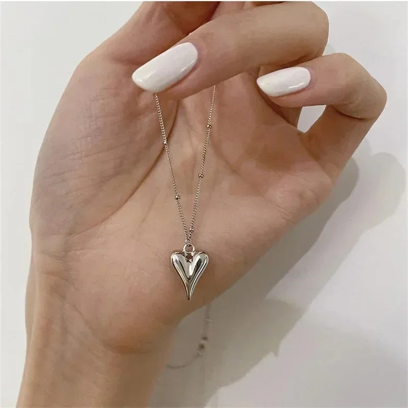 Women's Stainless Steel Pendant Necklace